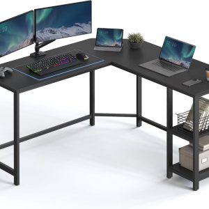 ACAZA Bureau - Hoekbureau - Zwart review: ruim gaming bureau