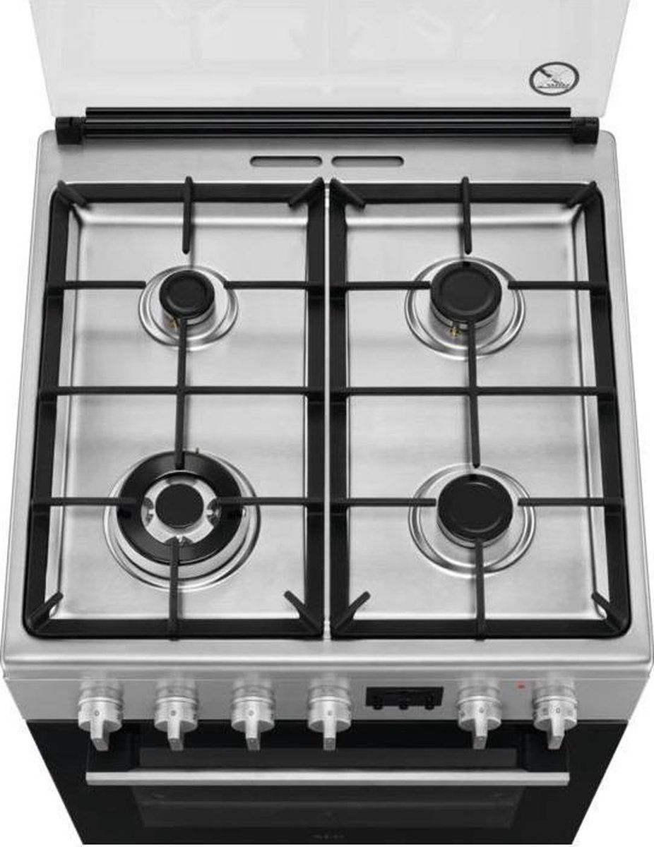 AEG CKB64412BM - Gasfornuis review: snelle opwarming, kookplaat