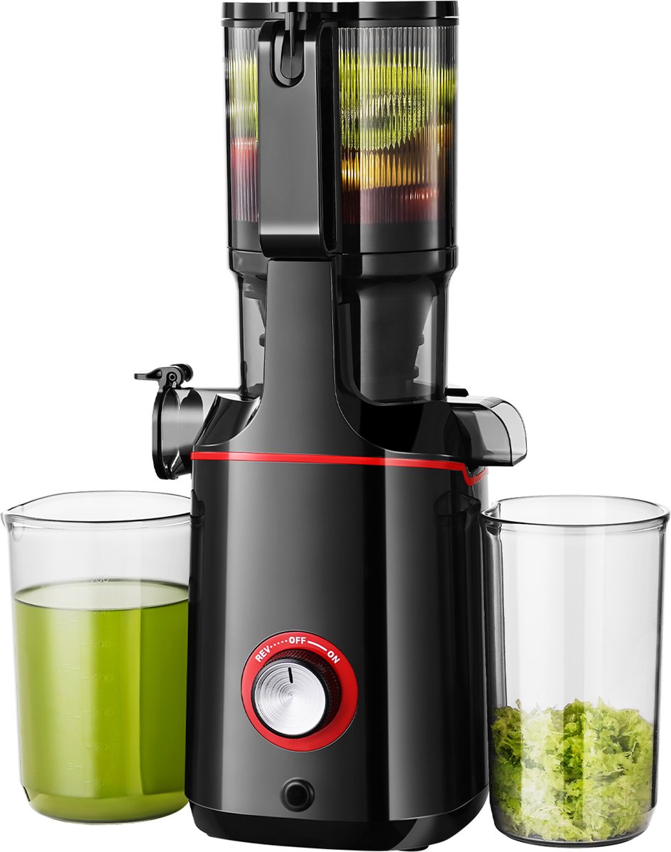 AMZCHEF Slowjuicer review: minder snijwerk (108 mm), koud persen