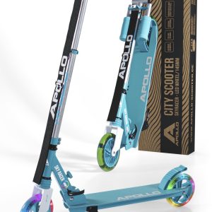 Apollo LED-stadscooter met vering Scooter Skyracer test woonwerk