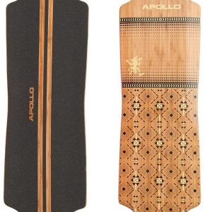 Apollo Twin Tip DT Longboard Nuku Hiva - Bamboe test voor cruisen
