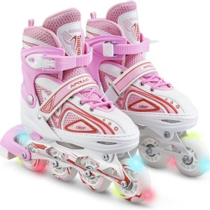 Apollo Verstelbare inline skates Super Blades LED review: fitness