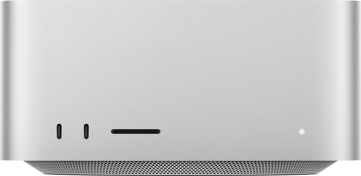 Apple Mac Studio mini PC Apple M 32 GB 512 GB SSD macOS Monterey Zilver review voor videobewerking