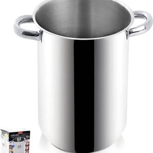 Asperge- en Pastapan Edelstaal 14 cm, 3,2 l - Pasta Pan - Pastakoker - Aspergepan review: snelle, gelijkmatige pastakoker roestvrij staal