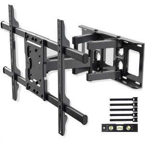 Auronic TV Beugel - TV Muurbeugel - Draaibaar en Kantelbaar - 37 tot 70 inch - Tot 60 KG - Zwart review: flexibele kijkhoek