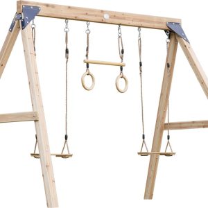 AXI Maya Dubbele houten Schommel review veilig schommelset