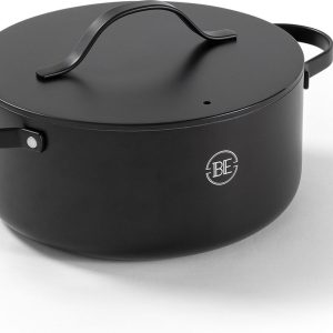BE Living Braadpan met Deksel - Ø 28 cm (7 L) test voor inductie