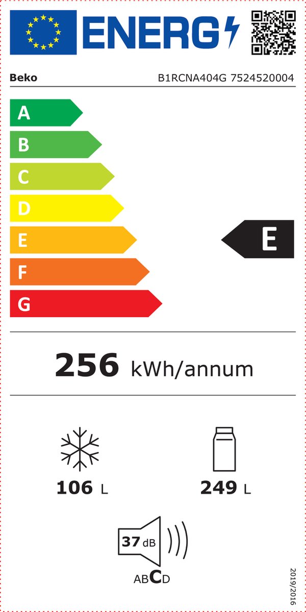 Beko B1RCNA404G review: nofrost, koelvriescombinatie voor schuur