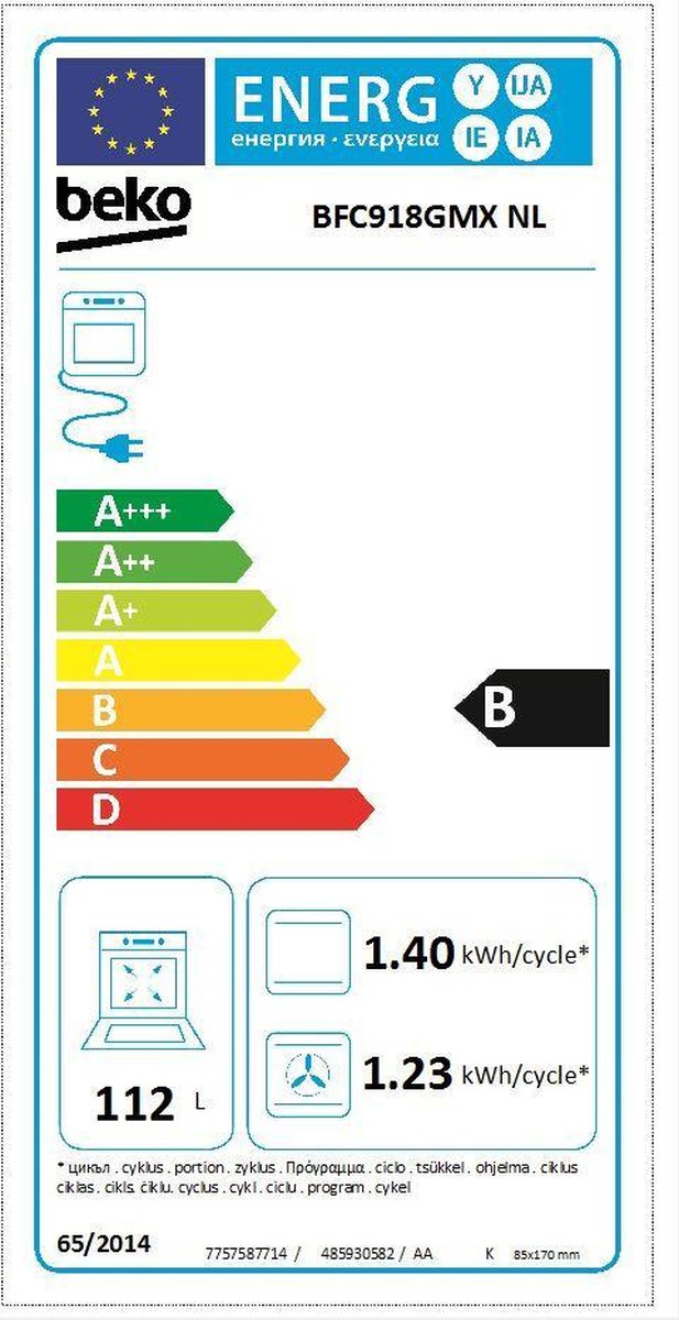 Beko BFC918GMXNL - Gasfornuis review: snelle kookprestaties