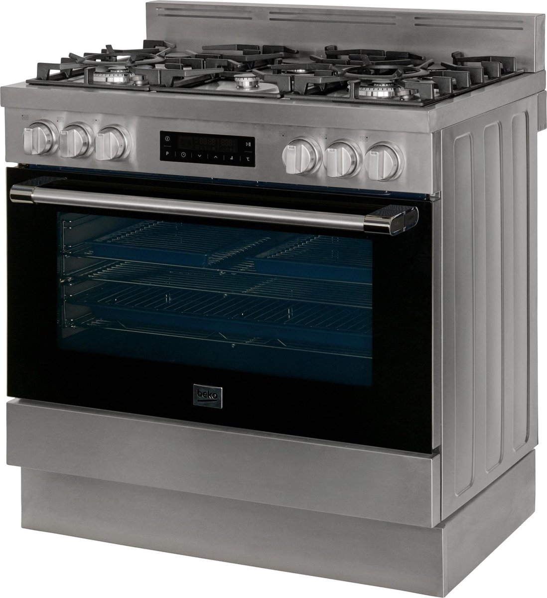 Beko BFC918GMXNL - Gasfornuis review: snelle kookprestaties