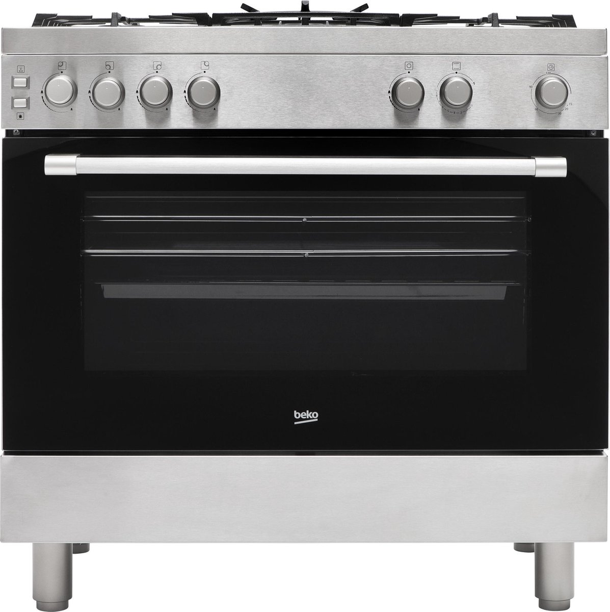Beko GG15120DXPRNL - Gasfornuis review: ruime oven