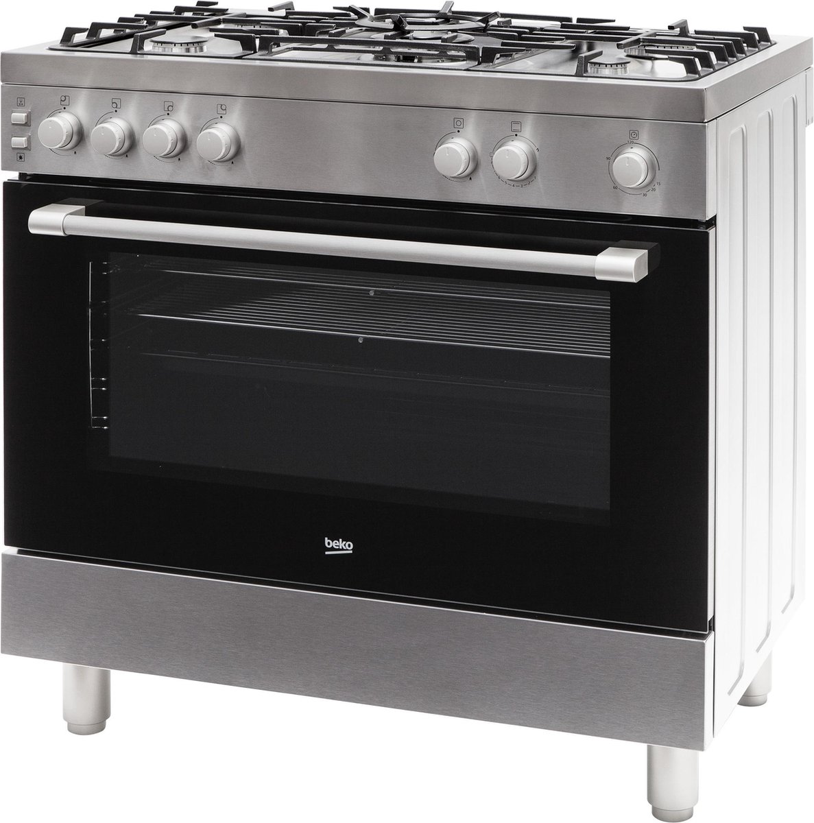 Beko GG15120DXPRNL - Gasfornuis review: ruime oven