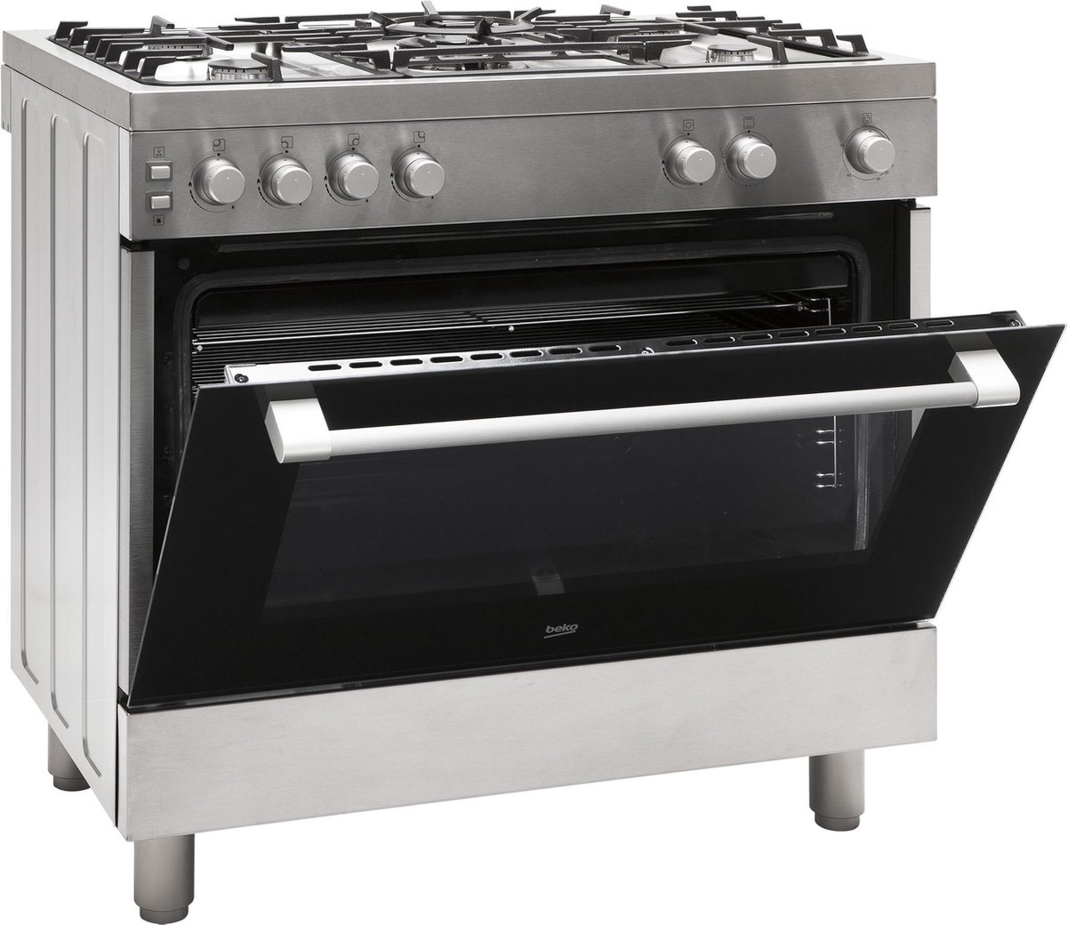 Beko GG15120DXPRNL - Gasfornuis review: ruime oven