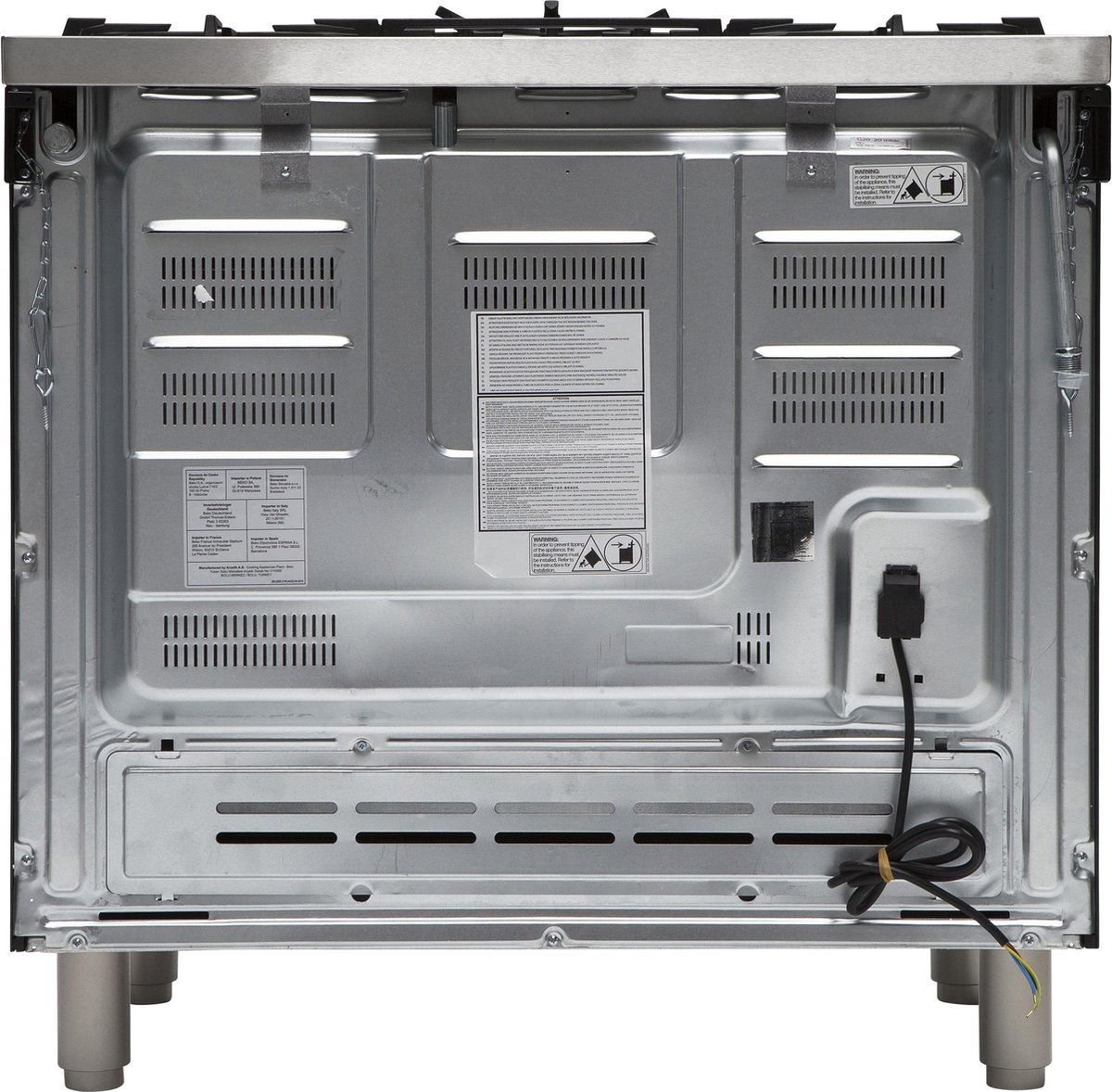 Beko GM15120DAPRNL - Gasfornuis - Zwart test snel warm kookplaat