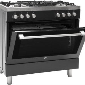 Beko GM15120DAPRNL - Gasfornuis - Zwart test snel warm kookplaat