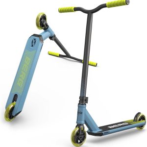 BERG Proxus X1 Stuntstep Blauw/Lime review: ideaal in skatepark