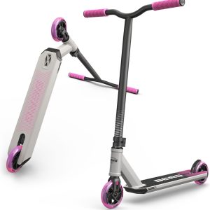 BERG Proxus X1 Stuntstep Grijs/Roze review wendbaar voor freestyle