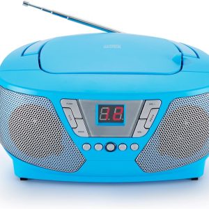 Bigben CD60BL - Draagbare Radio CD-Speler met 400 Stickers - Blauw review: personaliseerbaar