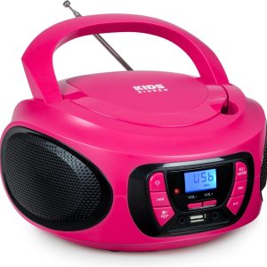 Bigben CD62 - Radio CD speler voor kinderen - Bluetooth/USB - Roze review