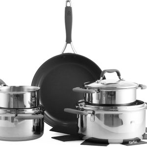 BK Control Keramische antiaanbaklaag pannenset review inductie