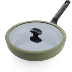 BK Enjoy Keramische Antiaanbak Hapjespan met deksel Ø 28cm review