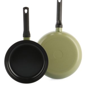 BK Enjoy Keramische Antiaanbak koekenpannenset test inductie