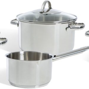 BK Essentials Pannenset - 4-delig - RVS review: ideaal voor koken