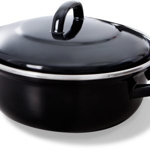 BK Fortalit Braadpan 28 cm/4 L - Inductie - PFAS-vrij - met deksel review: veilig en inductiegeschikt