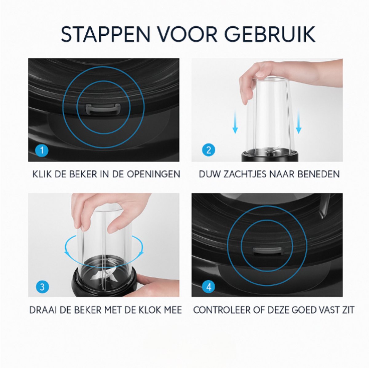 Blender To Go 1000 Watt Smoothie Maker 1 Liter test: ijs crushen