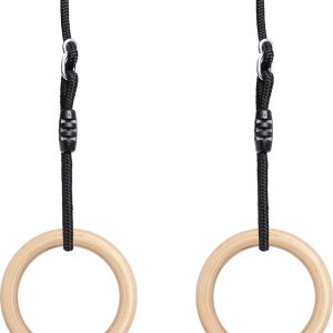 BOOST2 houten Turnringen zwart touw voor schommel review veilig