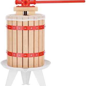 Borg 18 liter Fruitpers review voor meer sap bij cider maken