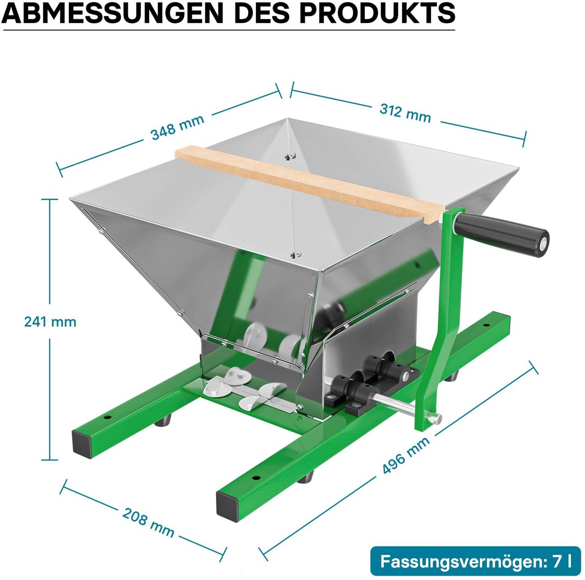 Borg Fruitmolen - Appelmolen review: sneller appelmoes, fruitpers