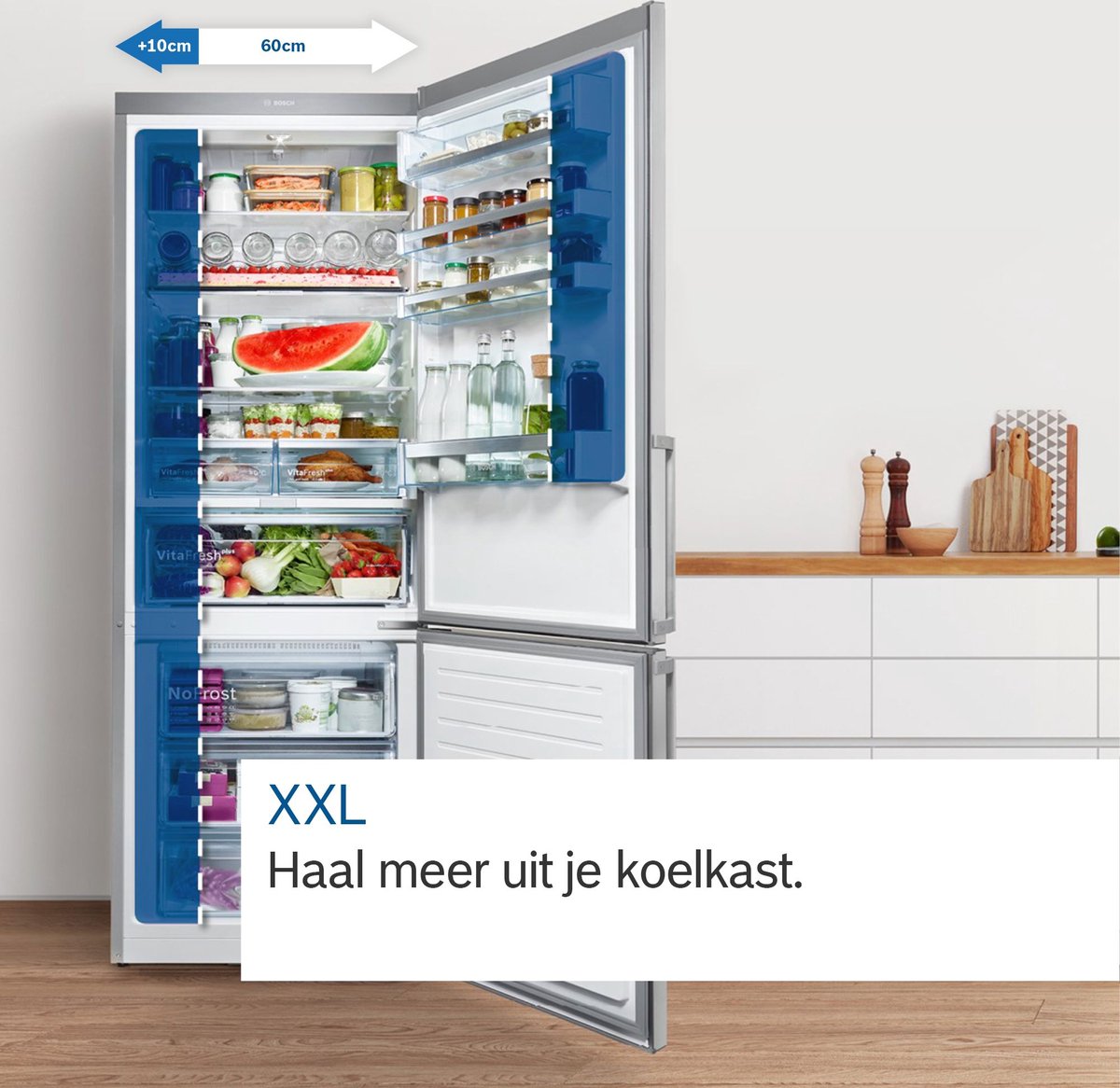 Bosch KGE49AWCA - Serie 6 review: koelkast houdt langer vers