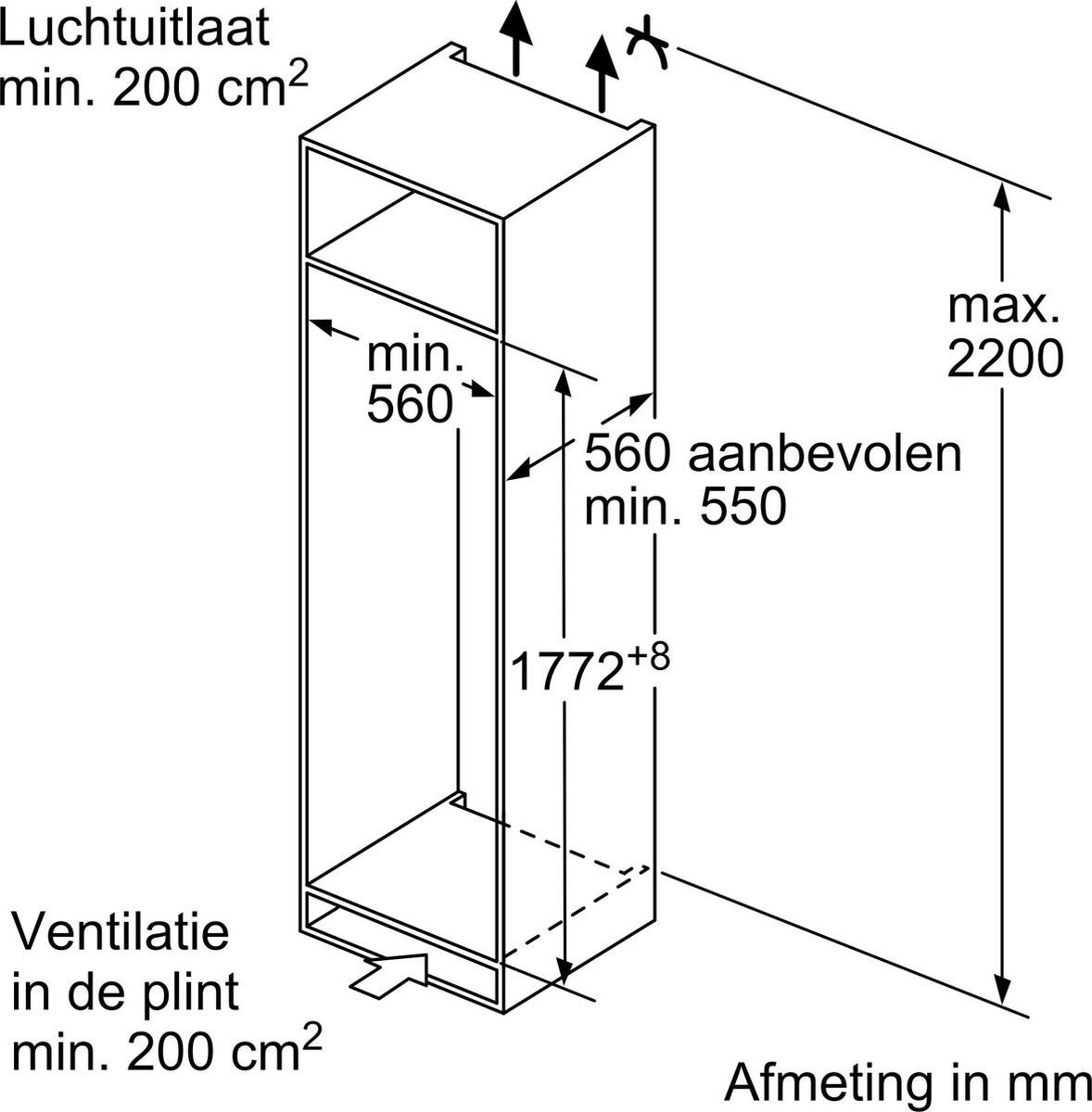 Bosch KIR81ADD0 - Serie 6 review: zeer stille inbouwkoelkast