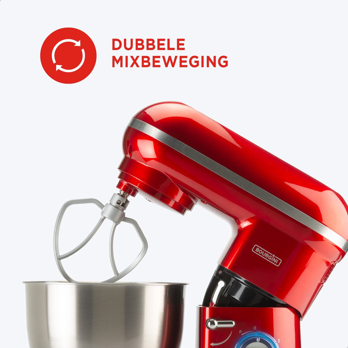 Bourgini Classic Kitchen Chef Keukenmachine test: 4.5L standmixer