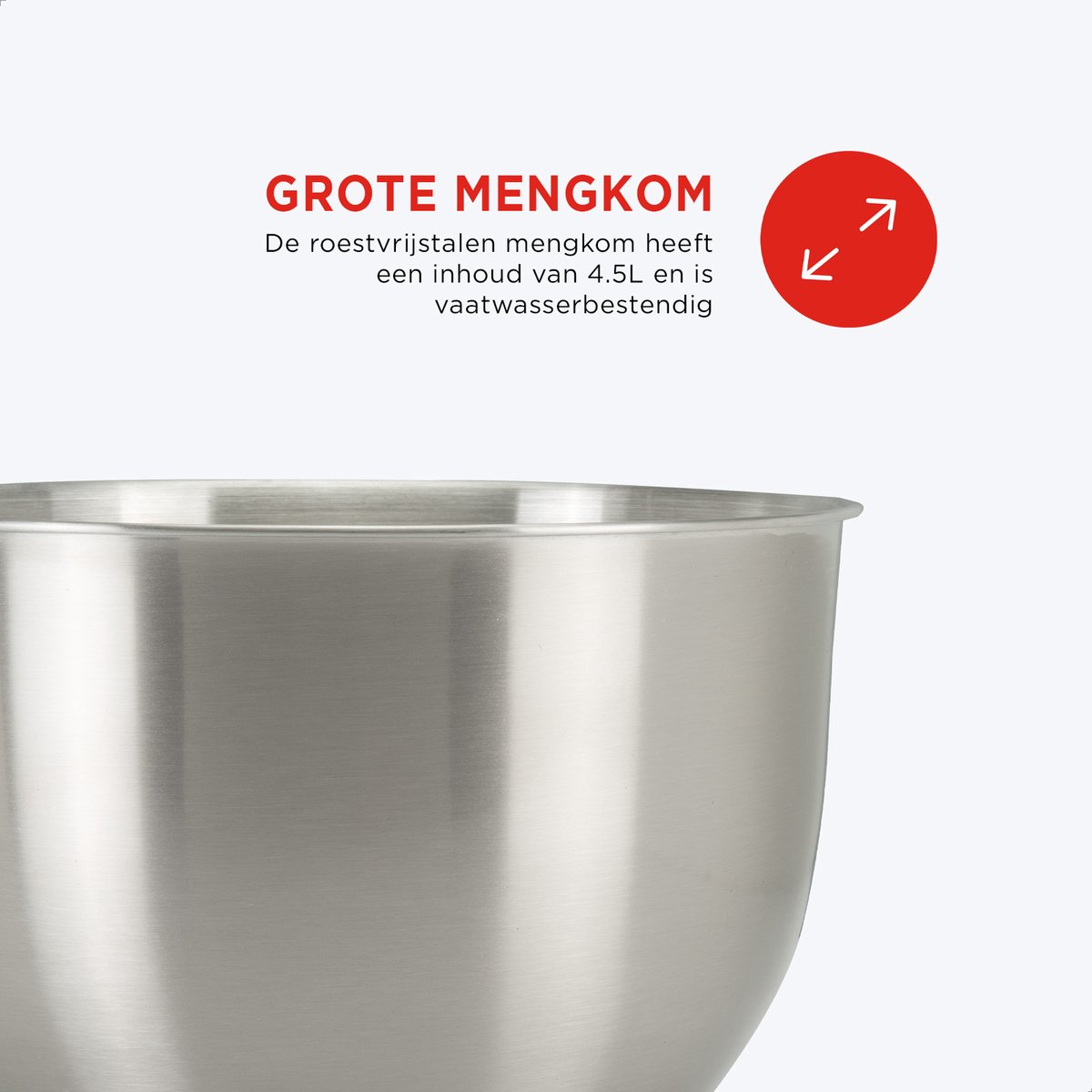 Bourgini Classic Kitchen Chef Keukenmachine test 4.5L standmixer
