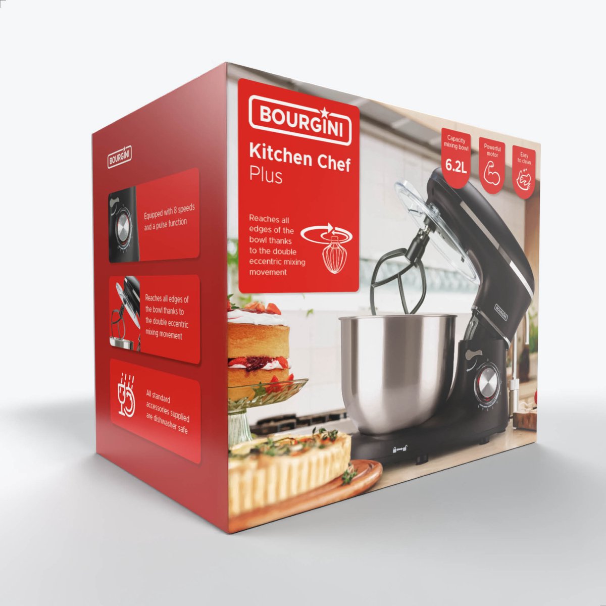 Bourgini Kitchen Chef Plus review: keukenmachine voor deeg