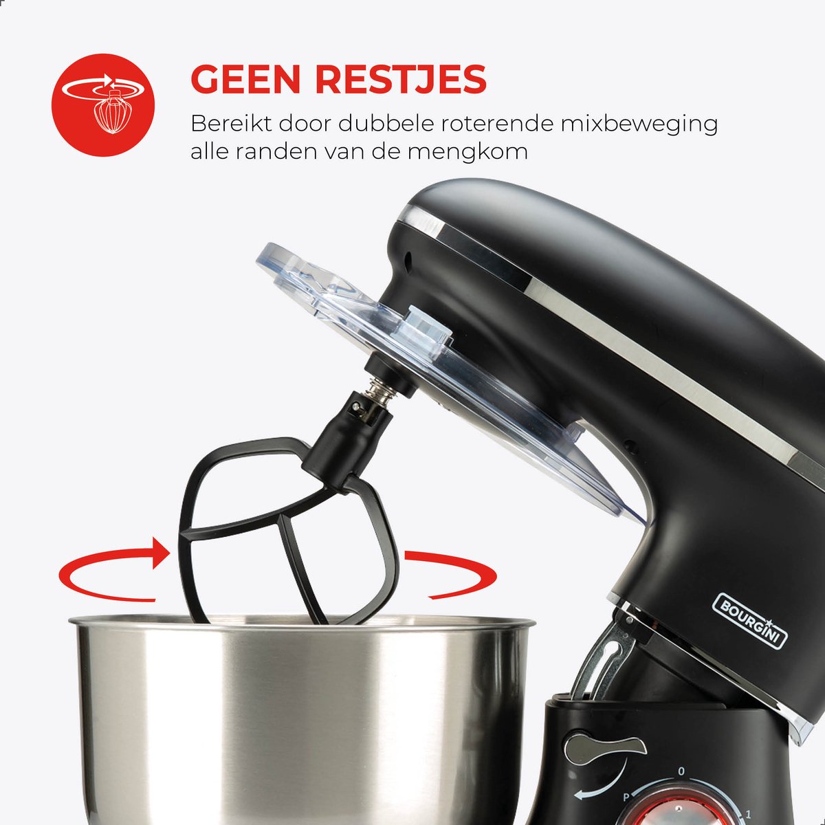 Bourgini Kitchen Chef Plus review: keukenmachine voor deeg