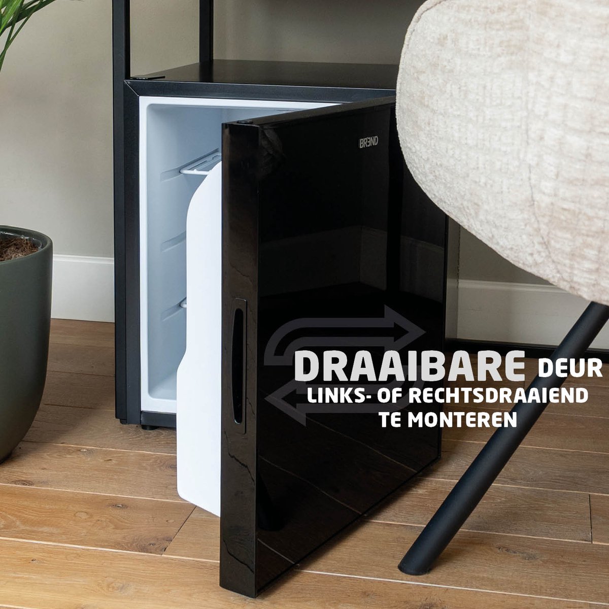 BREND BR-2240 review: 35 dB mini koelkast voor slaapkamer