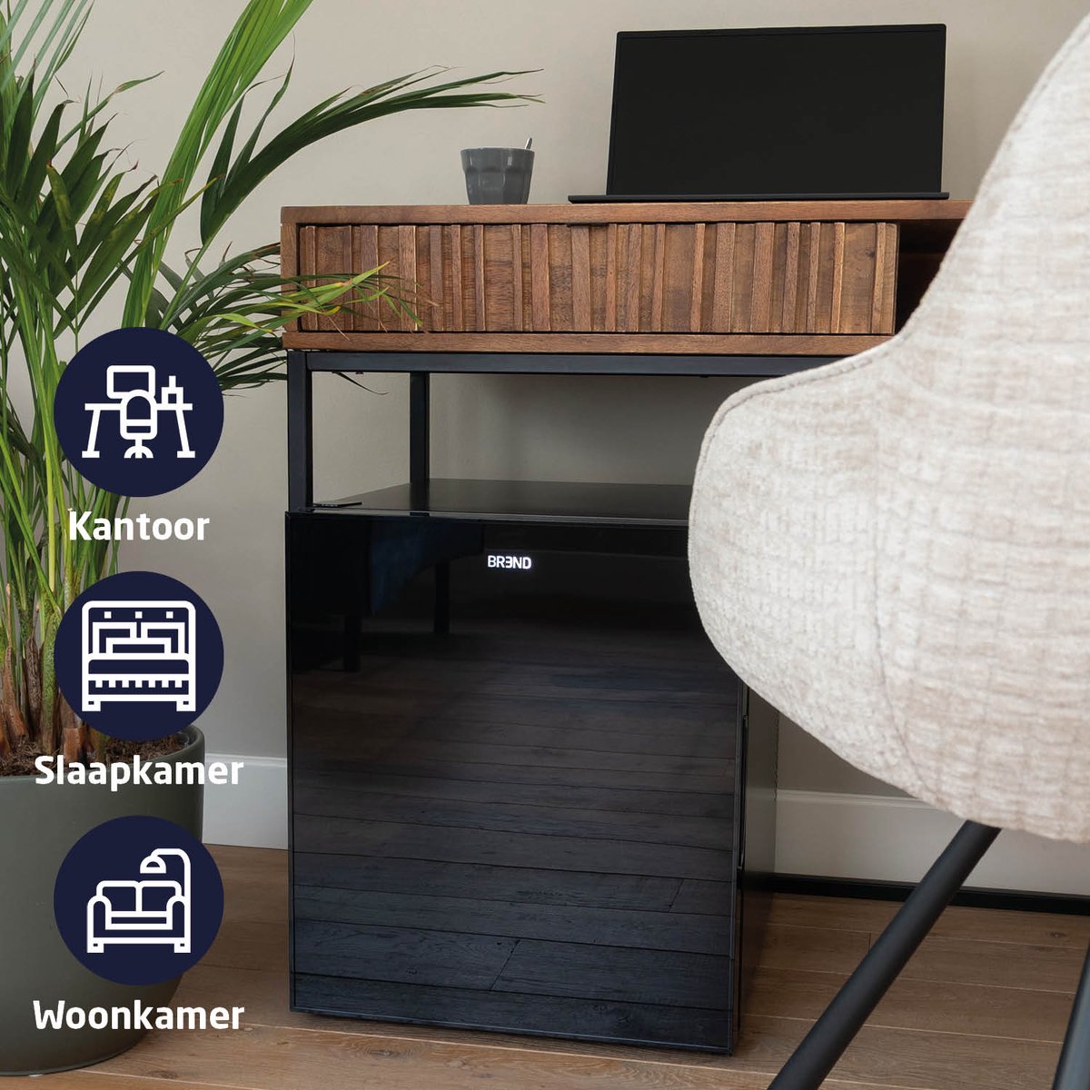 BREND BR-2240 review: 35 dB mini koelkast voor slaapkamer
