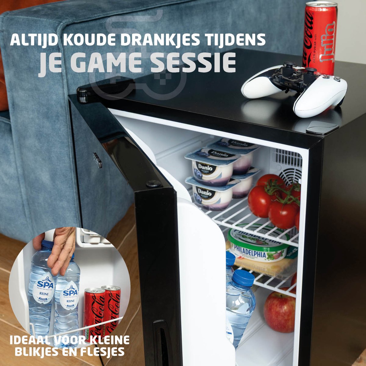 BREND BR-2240 review: 35 dB mini koelkast voor slaapkamer