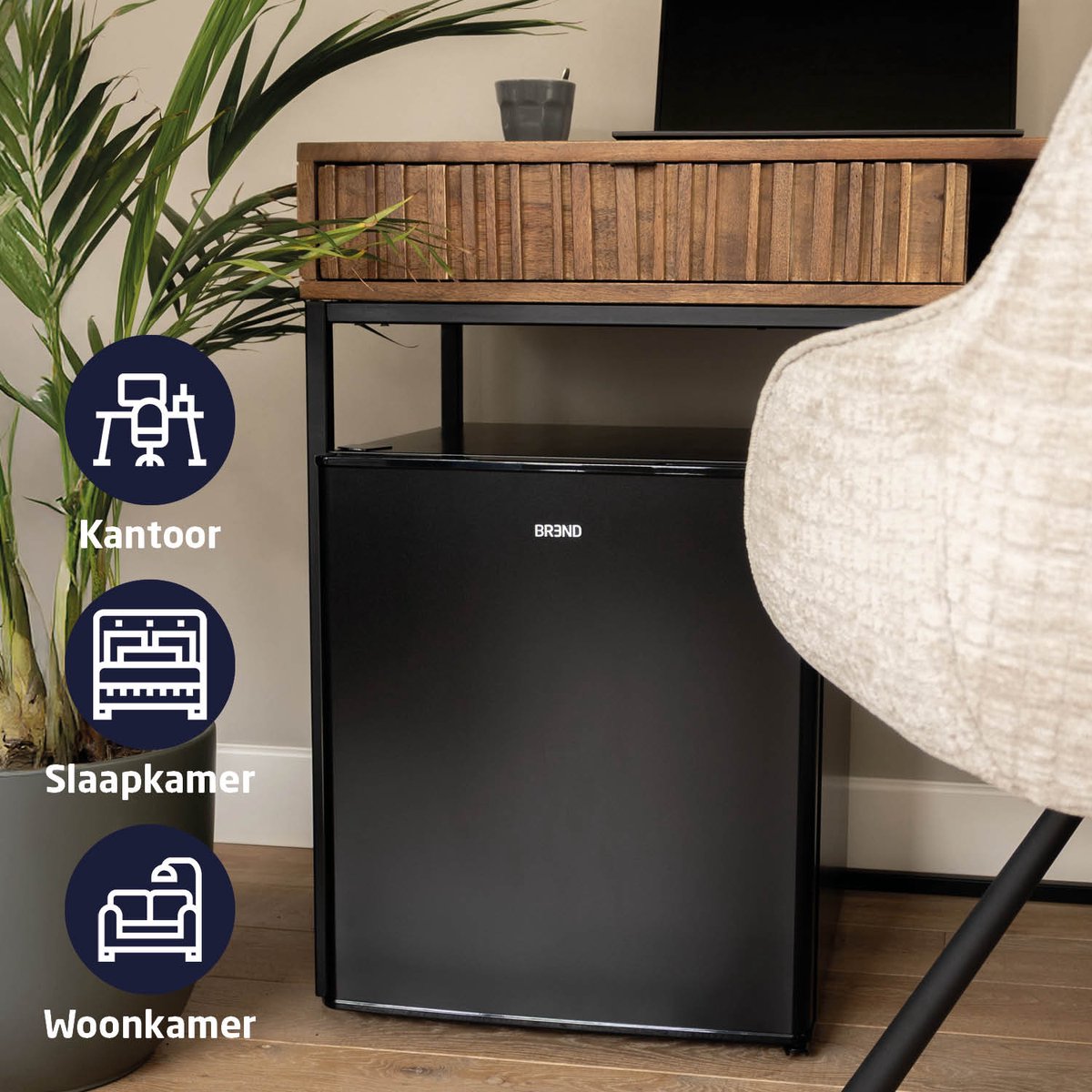 BREND BR-2241 Mini Koelkast met Vriesvak test: energiezuinig