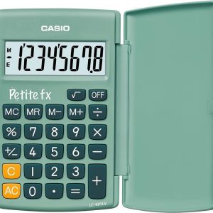 Casio zakrekenmachine Petite FX, groen review voor studenten