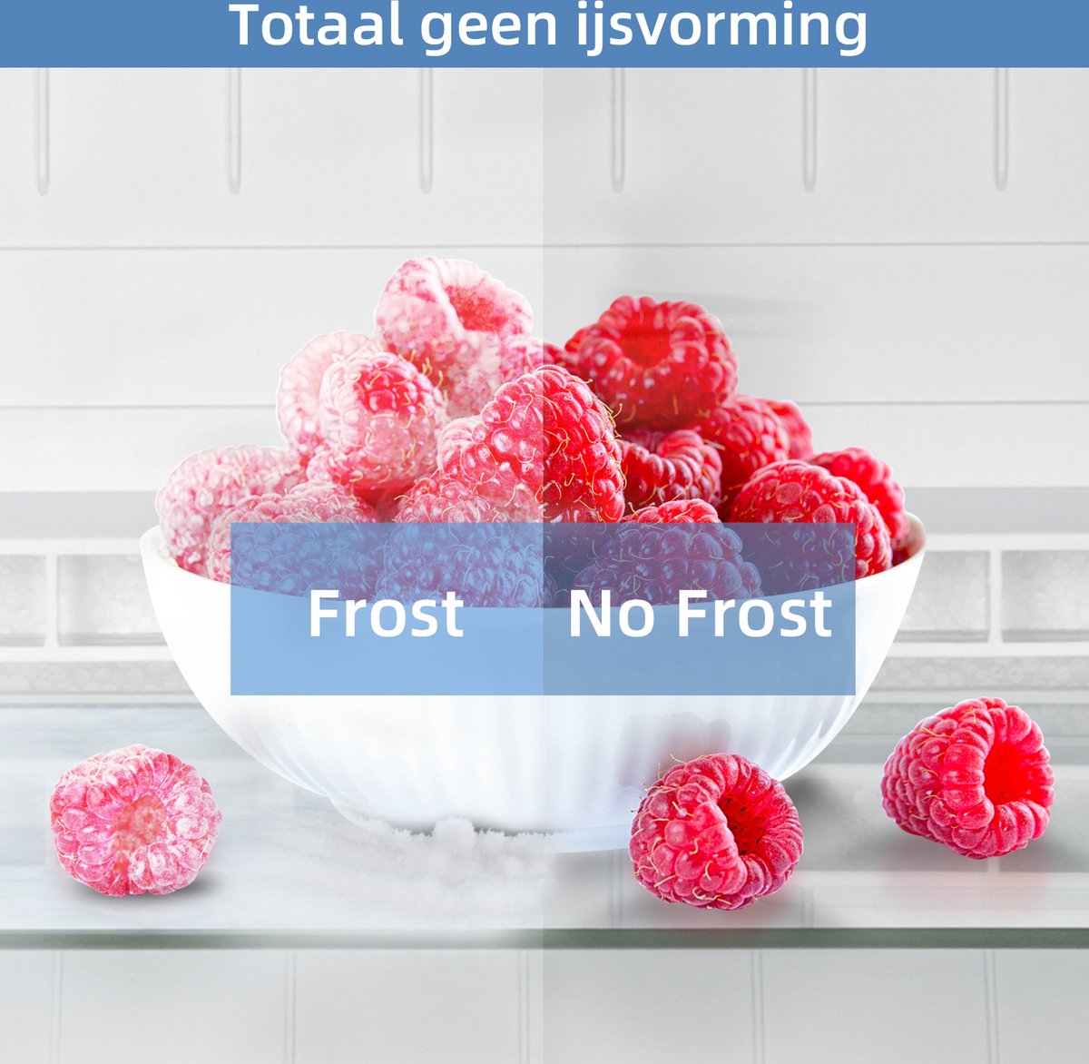 CHiQ CBM250NEBD review: koel-vriescombinatie met No Frost, 39 dB