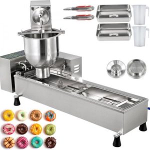 Commerciële Donut Maker - Volautomatische Donutmachine - 7L - 3 Vormen - Innerlijke Olietank review: hoge output voor horeca