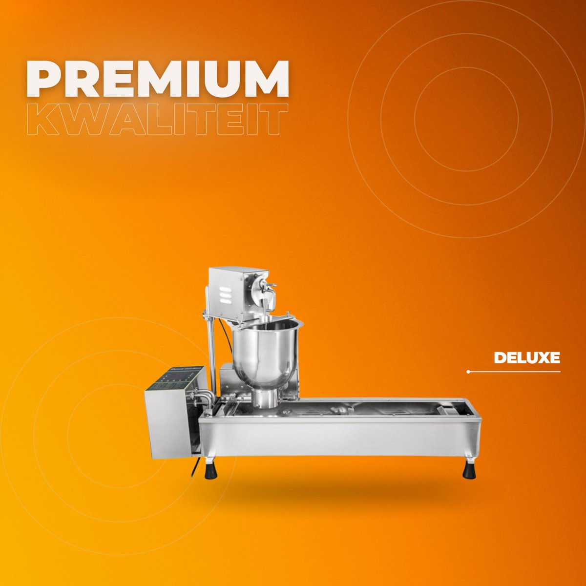 Commerciële Donut Maker - Volautomatische Donutmachine - 7L - 3 Vormen - Innerlijke Olietank review: hoge output voor horeca