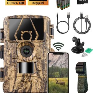 Complete Set Wildcamera voor Buiten met Nachtzicht test met wifi