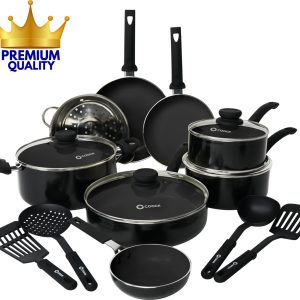 COOCK 22-Delige Pannenset Inductie review: sterke anti-aanbak