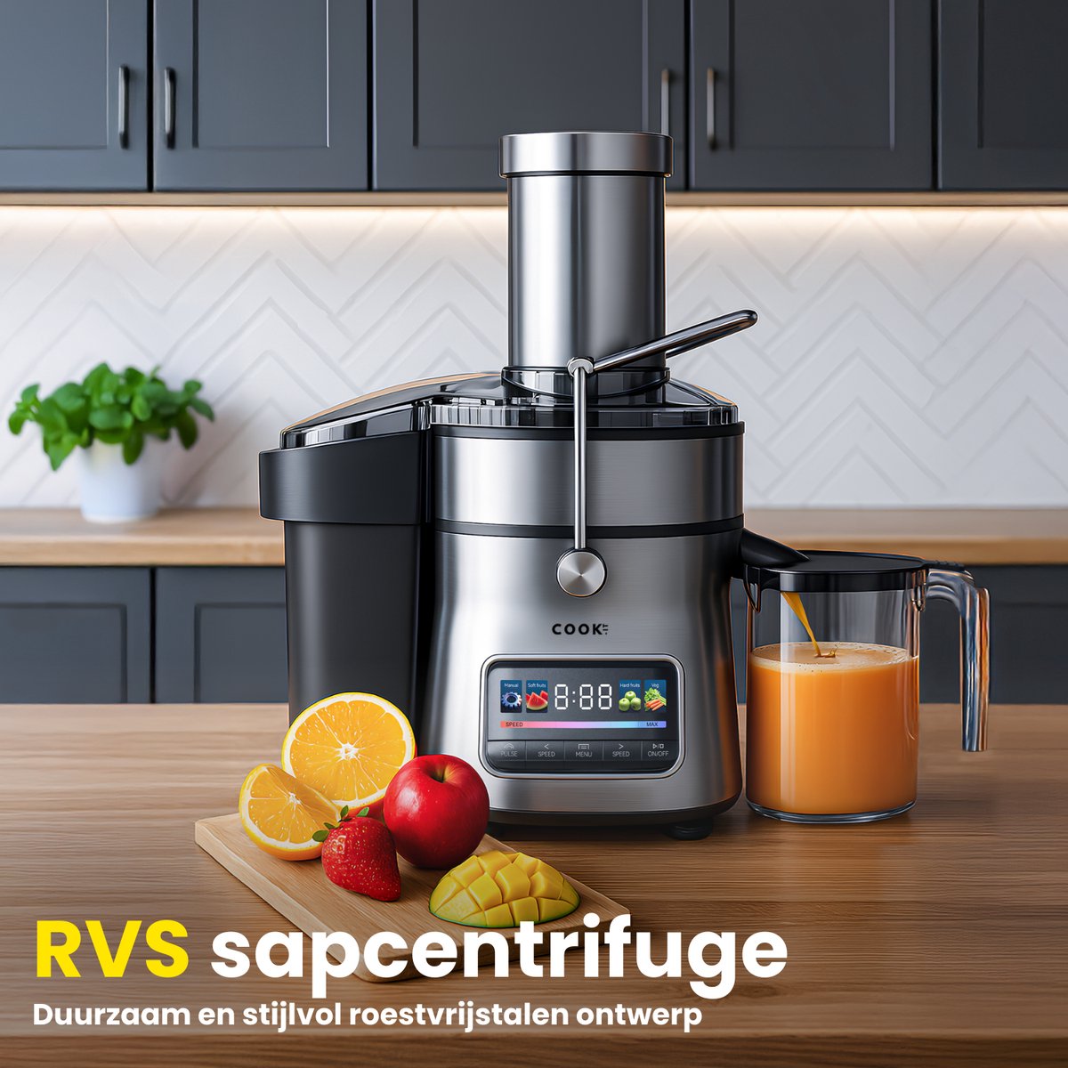 COOK-IT - Sapcentrifuge Extra Sterk review: minder pulp