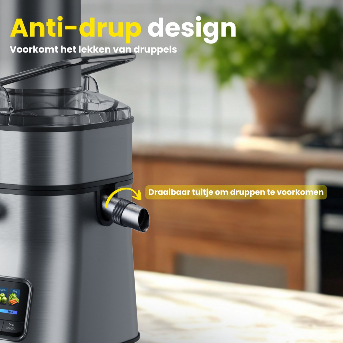 COOK-IT - Sapcentrifuge Extra Sterk review: minder pulp